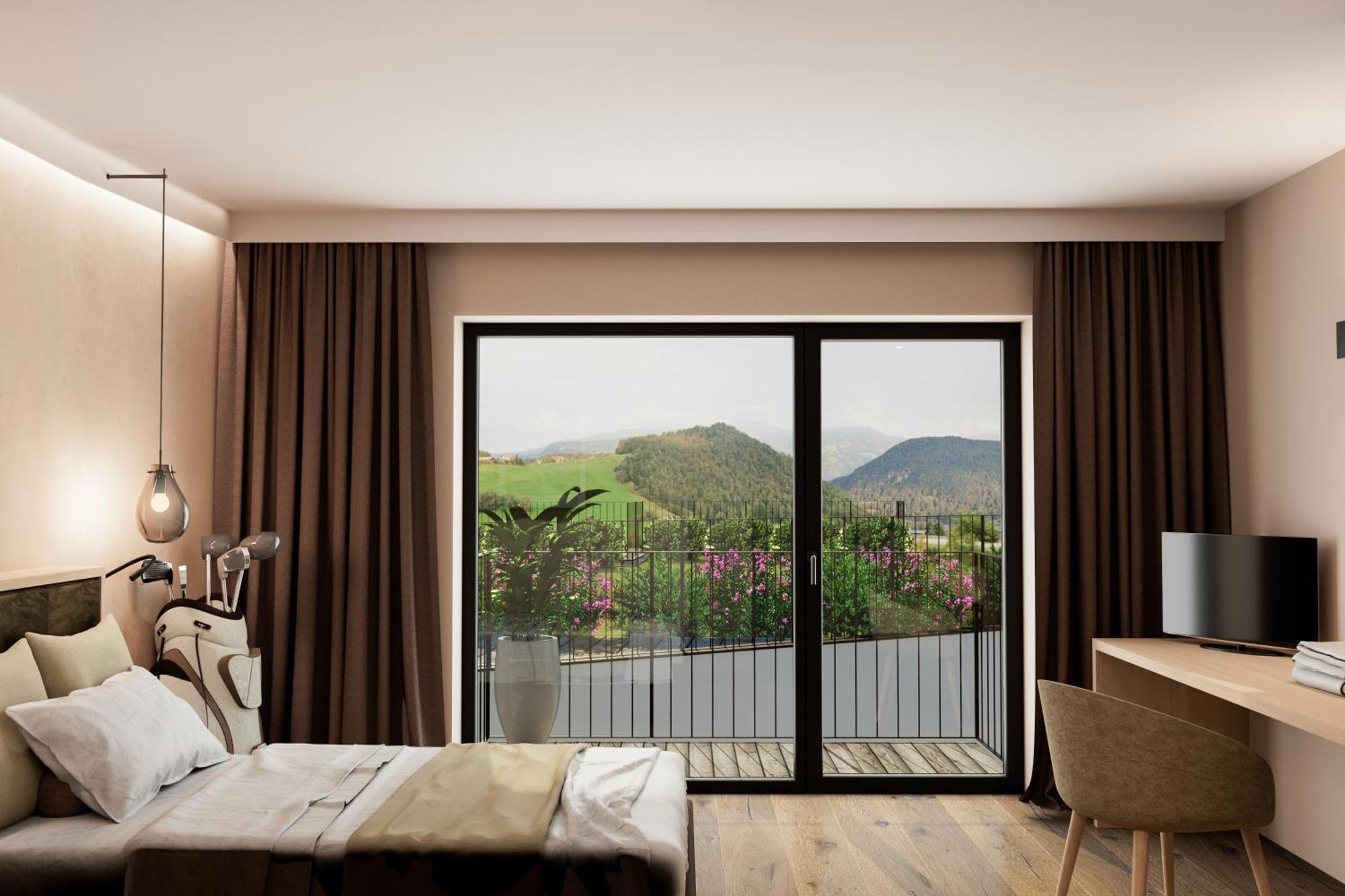 Hotel Alpenflora Castelrotto Ruang foto